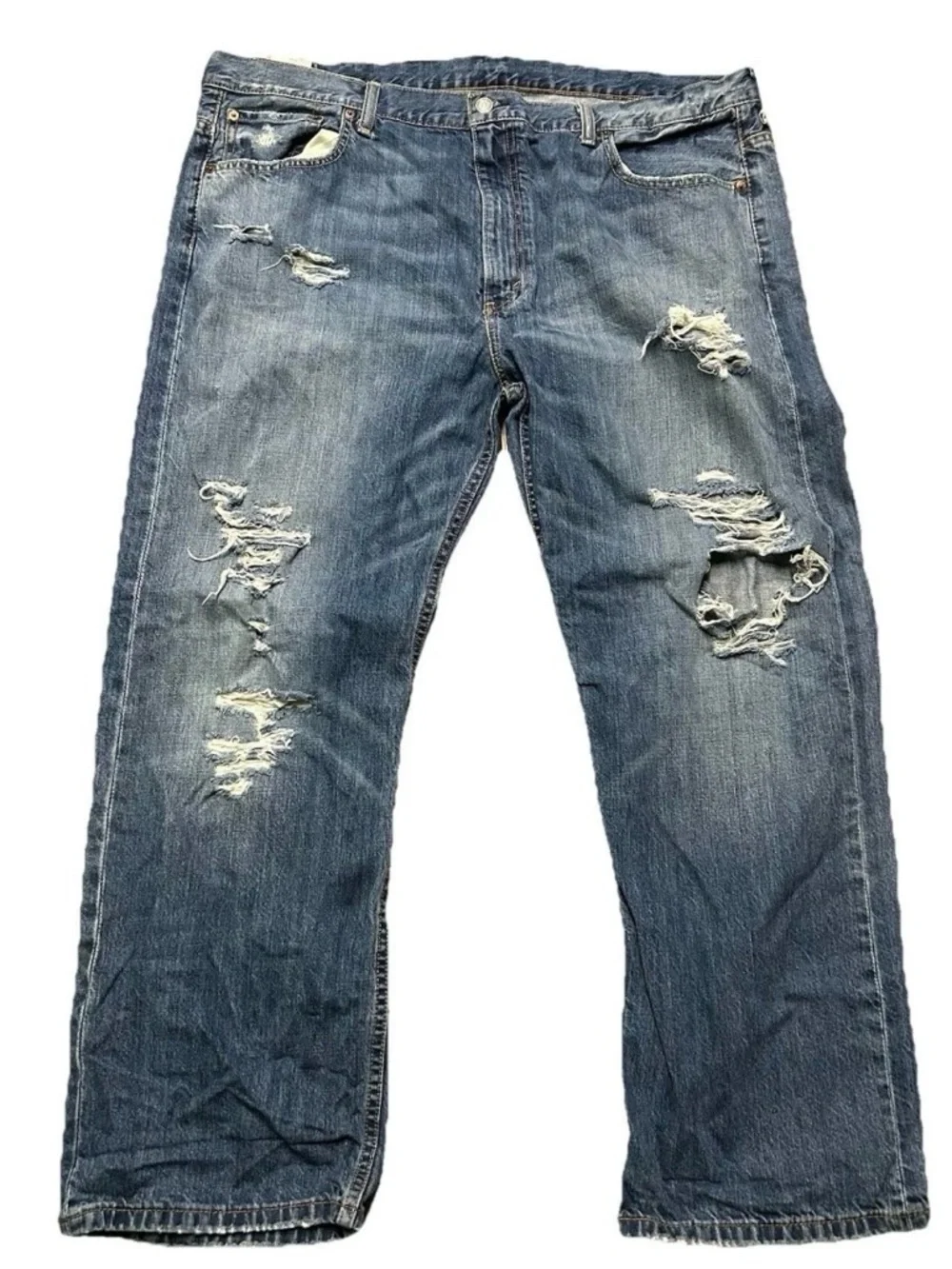 Men’s Levi’s 569 Ripped Jeans Size 42x30